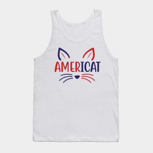 American cat Tank Top